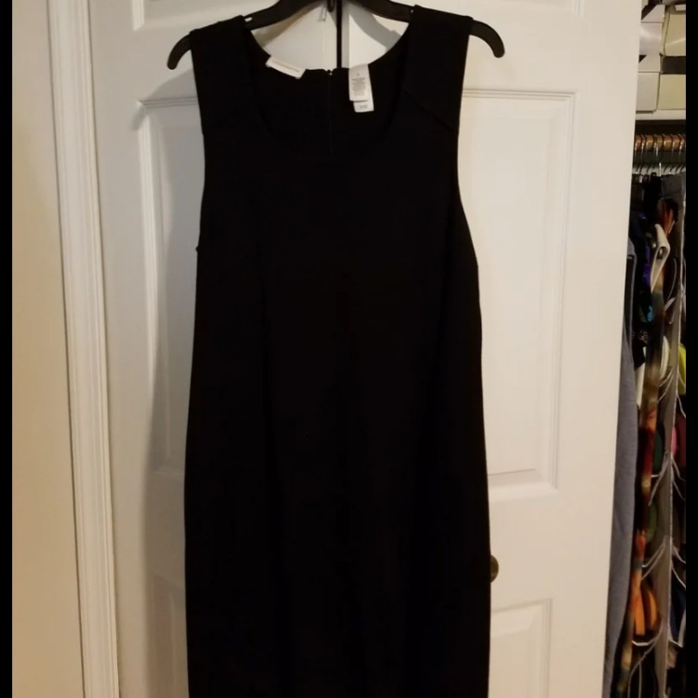 Liz Claiborne Black Sleeveless Dress